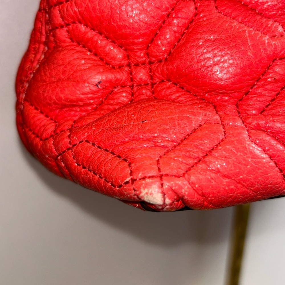 ♠️Kate Spade Rachelle Astor Court quilted convertible red bag - Picture 10 of 12